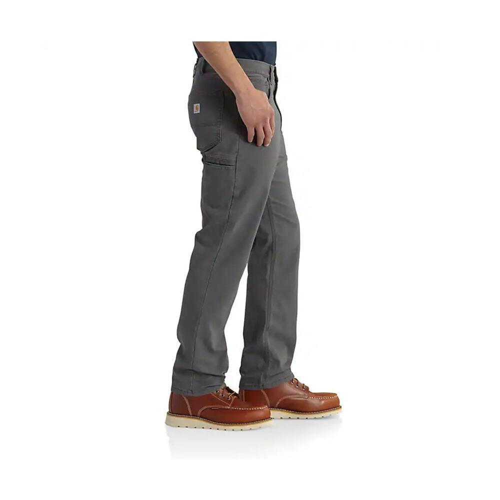 Carhartt 5 Pocket Relaxed Fit Rugged‎ Flex Canvas Pants in Gravel Size 40x30